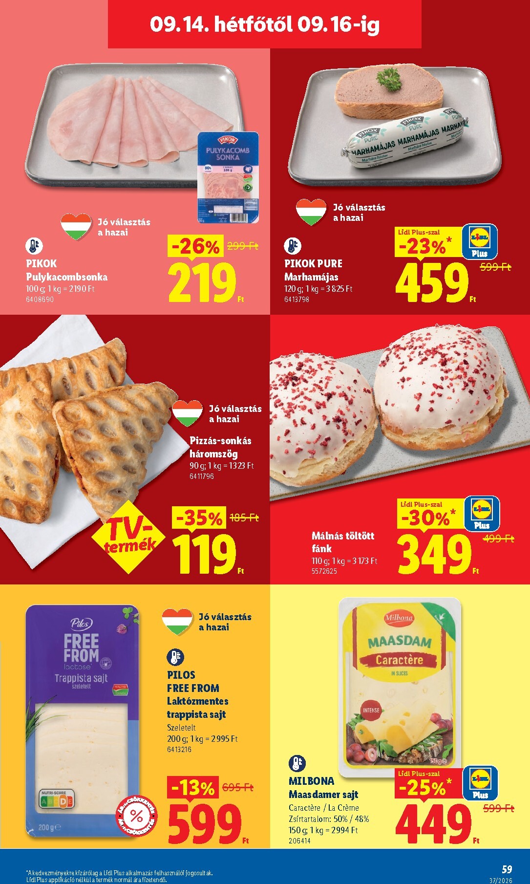 lidl - Lidl hirdetmény a következő hétre csütörtöktől 2026.09.10.-tól szerdától 2026.09.16.-ig - page: 59
