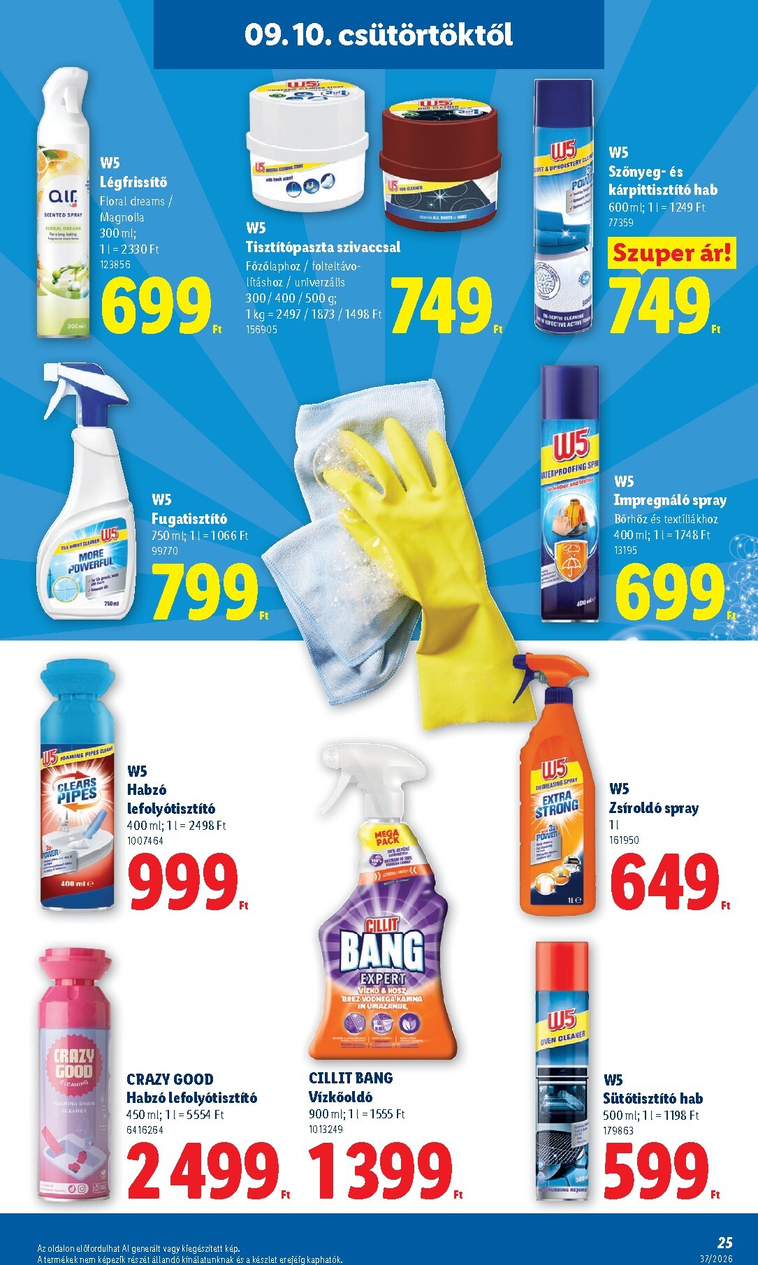 lidl - Lidl hirdetmény a következő hétre csütörtöktől 2026.09.10.-tól szerdától 2026.09.16.-ig - page: 25