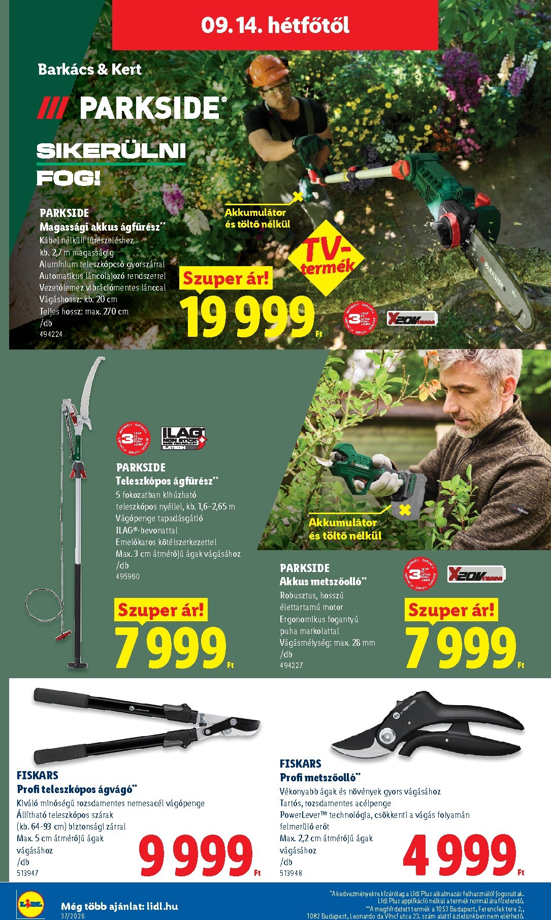 lidl - Lidl hirdetmény a következő hétre csütörtöktől 2026.09.10.-tól szerdától 2026.09.16.-ig - page: 50