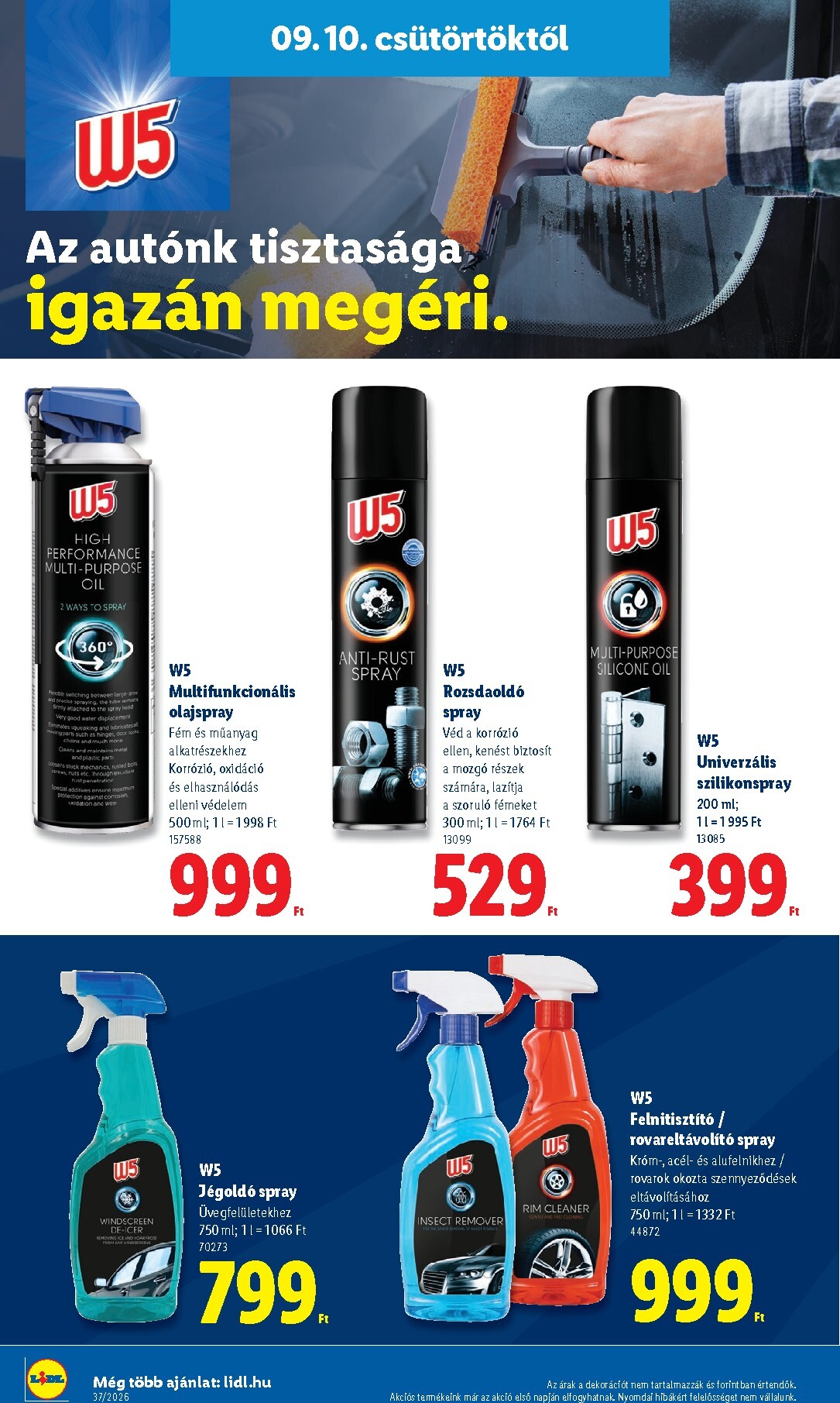 lidl - Lidl hirdetmény a következő hétre csütörtöktől 2026.09.10.-tól szerdától 2026.09.16.-ig - page: 20