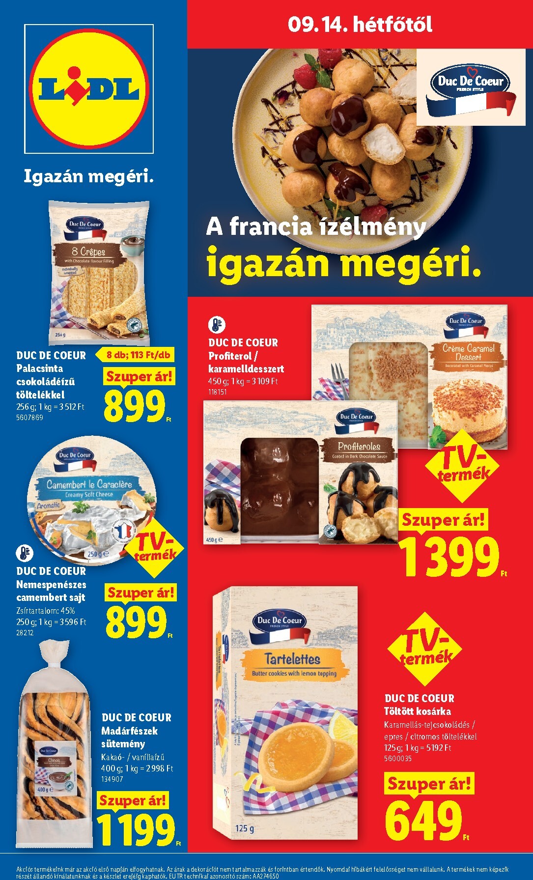 lidl - Lidl hirdetmény a következő hétre csütörtöktől 2026.09.10.-tól szerdától 2026.09.16.-ig - page: 68