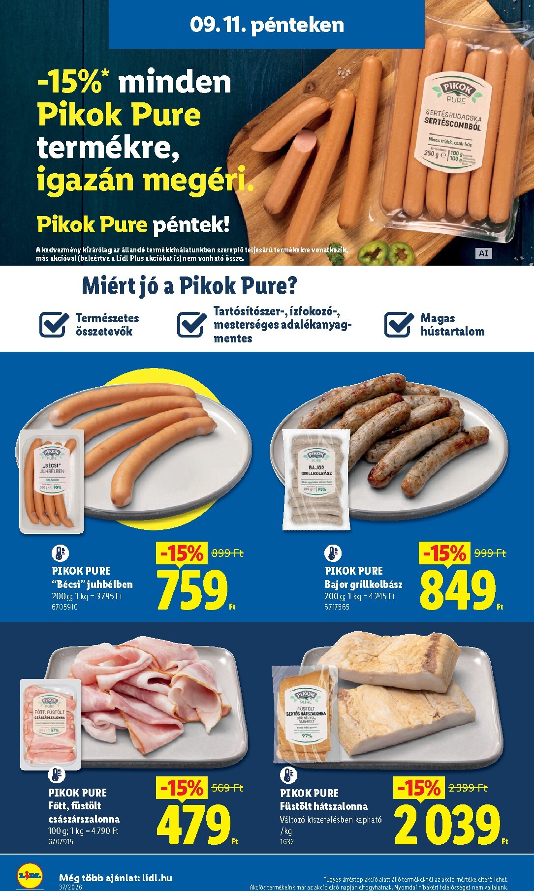 lidl - Lidl hirdetmény a következő hétre csütörtöktől 2026.09.10.-tól szerdától 2026.09.16.-ig - page: 42