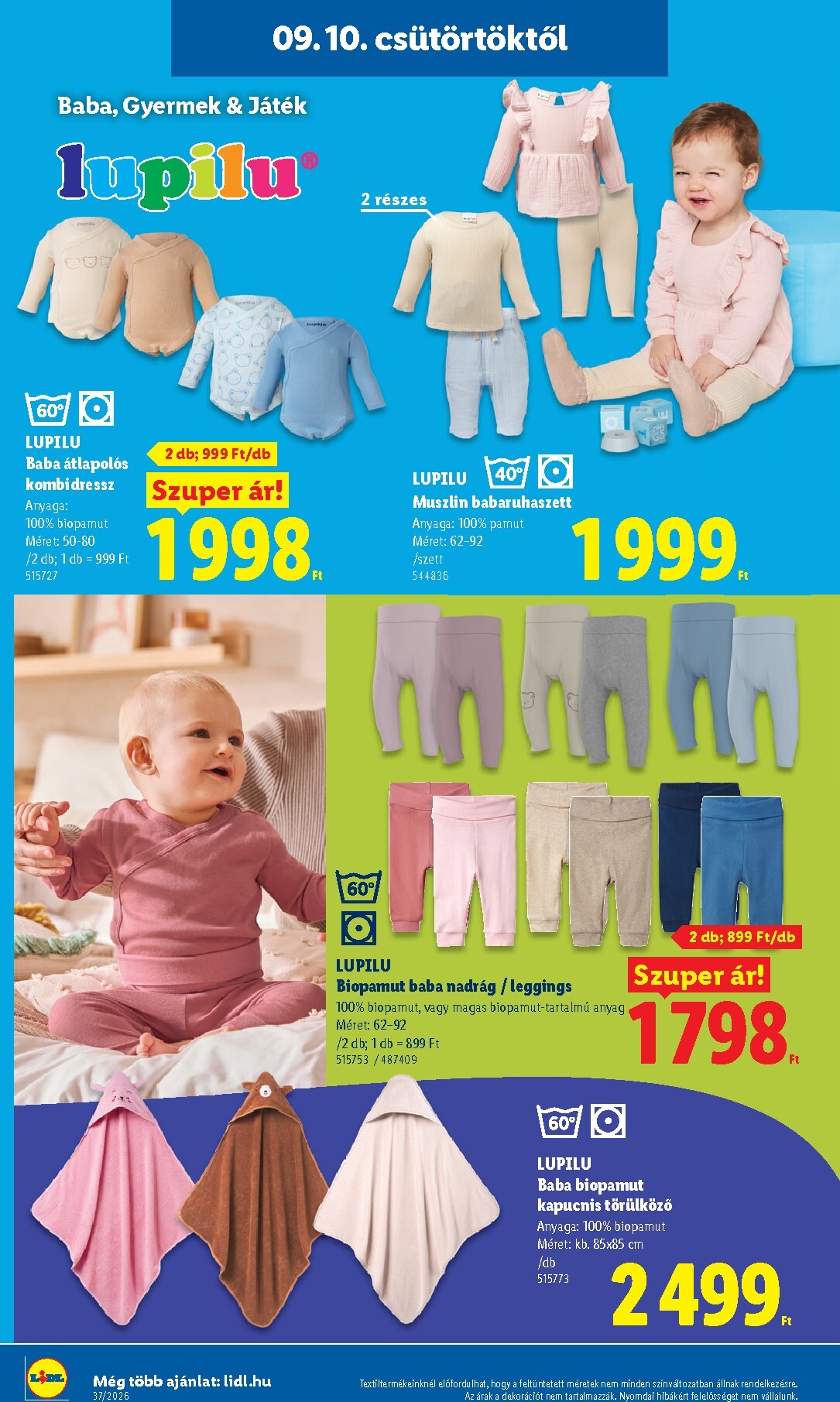 lidl - Lidl hirdetmény a következő hétre csütörtöktől 2026.09.10.-tól szerdától 2026.09.16.-ig - page: 40