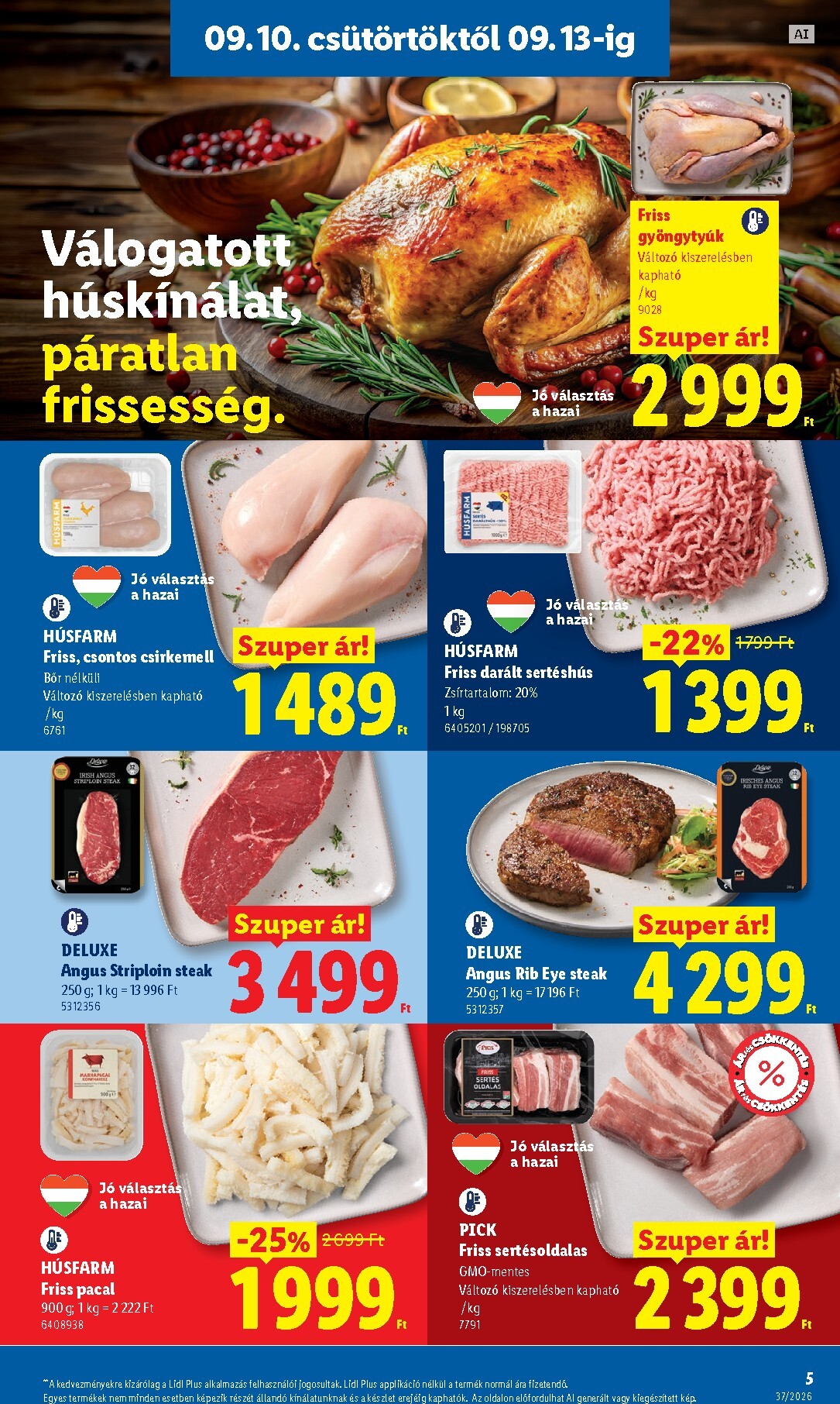 lidl - Aktuális Lidl szórólap érvényes csütörtöktől 2026.09.10.-től szerdától 2026.09.16.-ig - page: 5