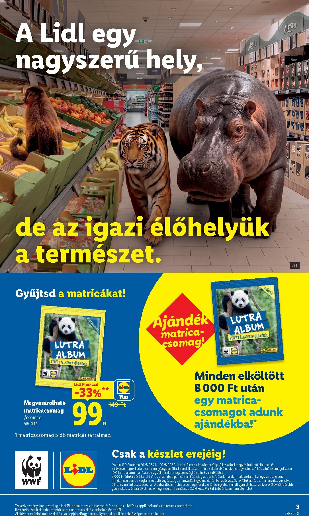 lidl - Lidl hirdetmény a következő hétre csütörtöktől 2026.09.17.-tól szerdától 2026.09.23.-ig - page: 3