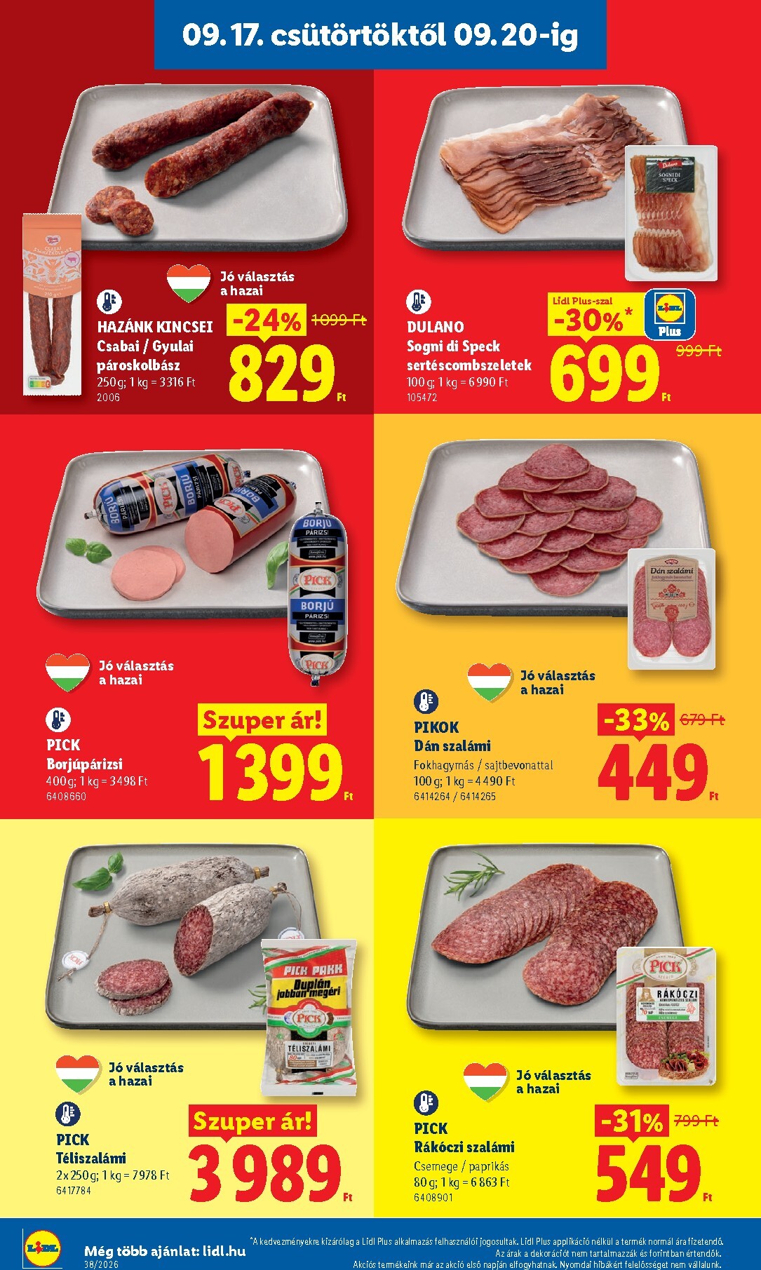 lidl - Lidl hirdetmény a következő hétre csütörtöktől 2026.09.17.-tól szerdától 2026.09.23.-ig - page: 8