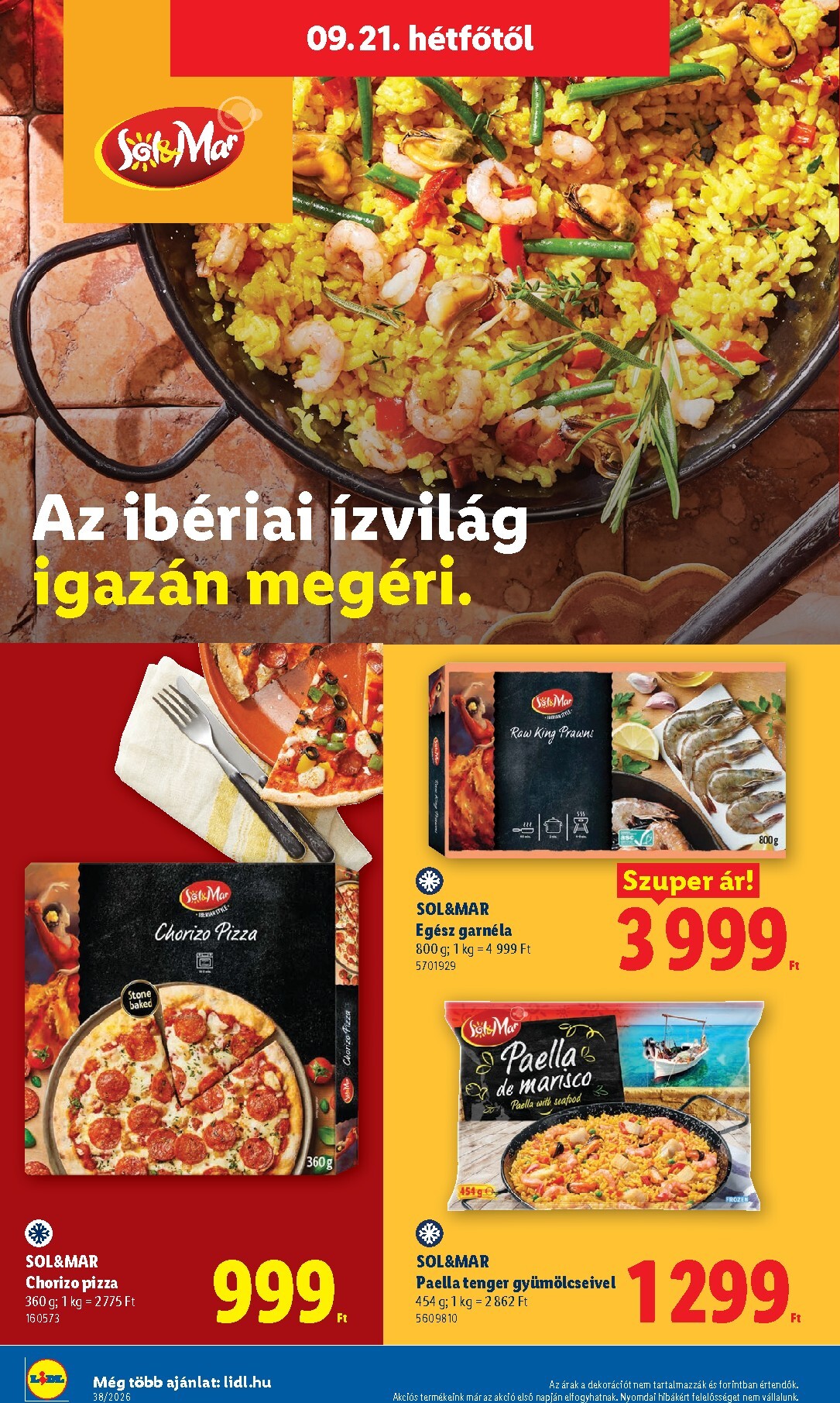lidl - Lidl hirdetmény a következő hétre csütörtöktől 2026.09.17.-tól szerdától 2026.09.23.-ig - page: 60