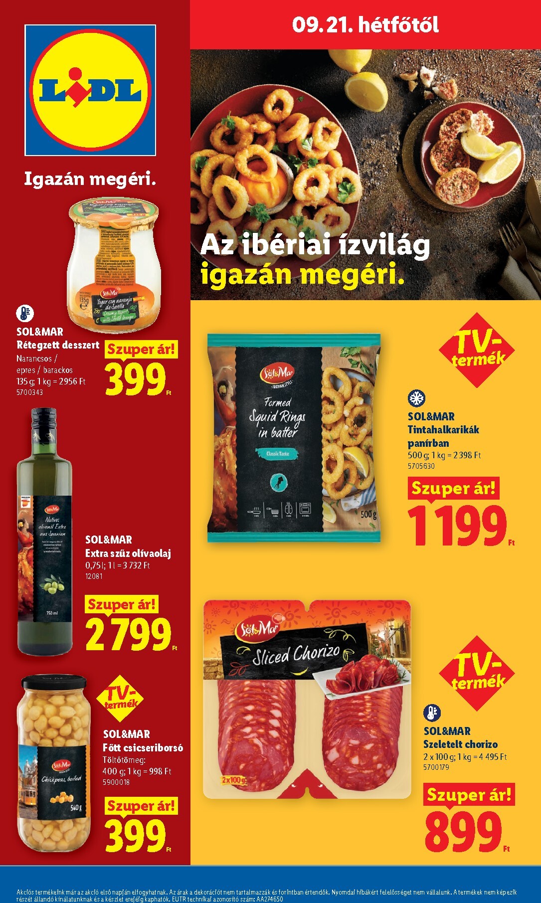 lidl - Lidl hirdetmény a következő hétre csütörtöktől 2026.09.17.-tól szerdától 2026.09.23.-ig - page: 70