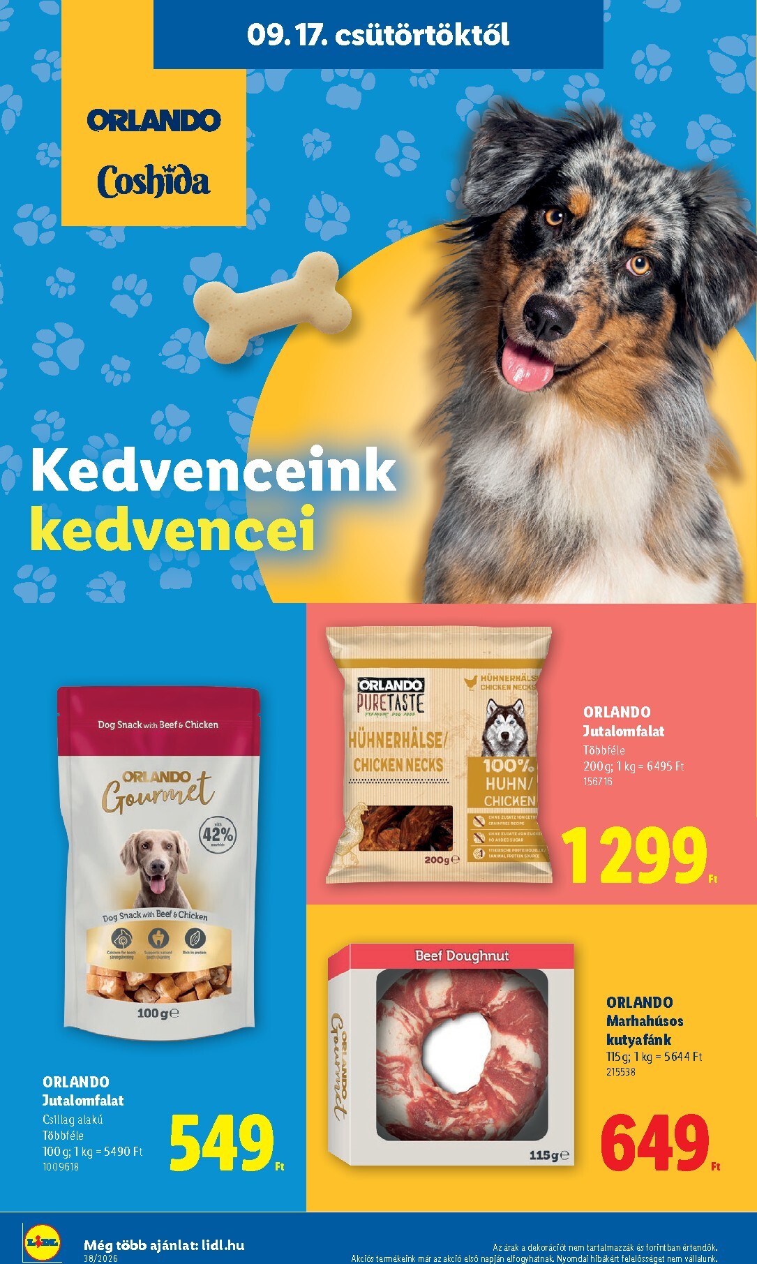 lidl - Lidl hirdetmény a következő hétre csütörtöktől 2026.09.17.-tól szerdától 2026.09.23.-ig - page: 24