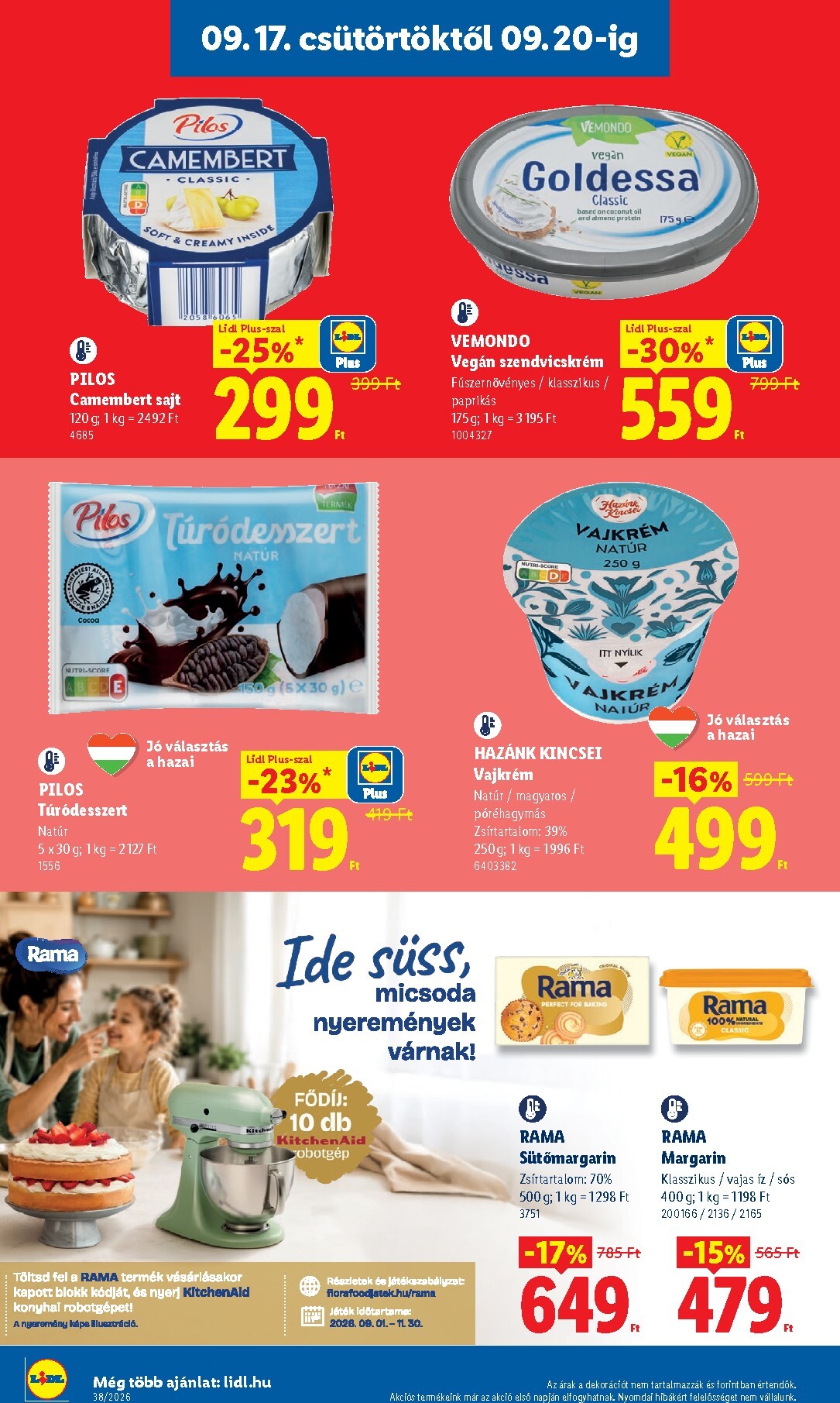 lidl - A jövőbeli Lidl akciós újság csütörtöktől 2026.09.17.-tól szerdától 2026.09.23.-ig érvényes. - page: 10