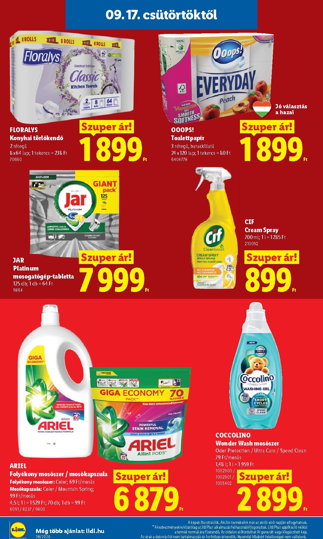 lidl - A jövőbeli Lidl akciós újság csütörtöktől 2026.09.17.-tól szerdától 2026.09.23.-ig érvényes. - page: 20