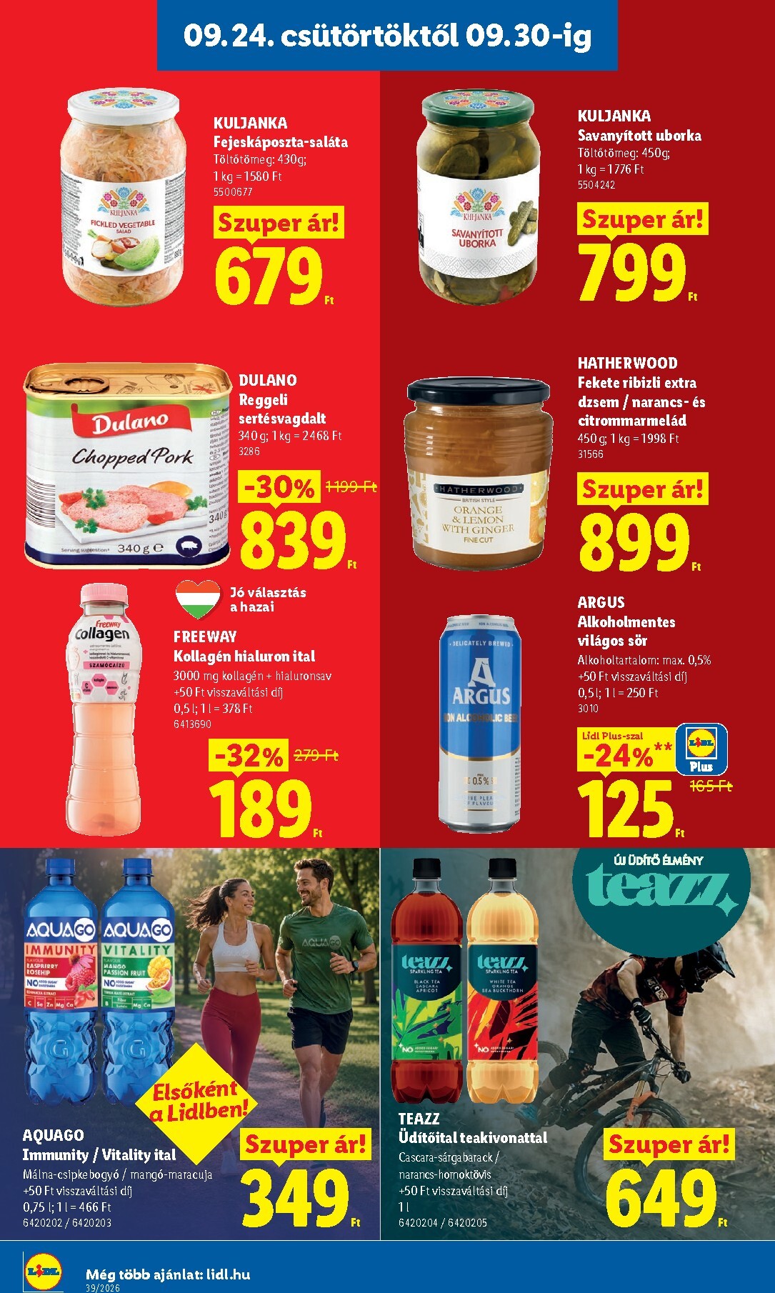 lidl - Lidl hirdetmény a következő hétre csütörtöktől 2026.09.24.-tól szerdától 2026.09.30.-ig - page: 12