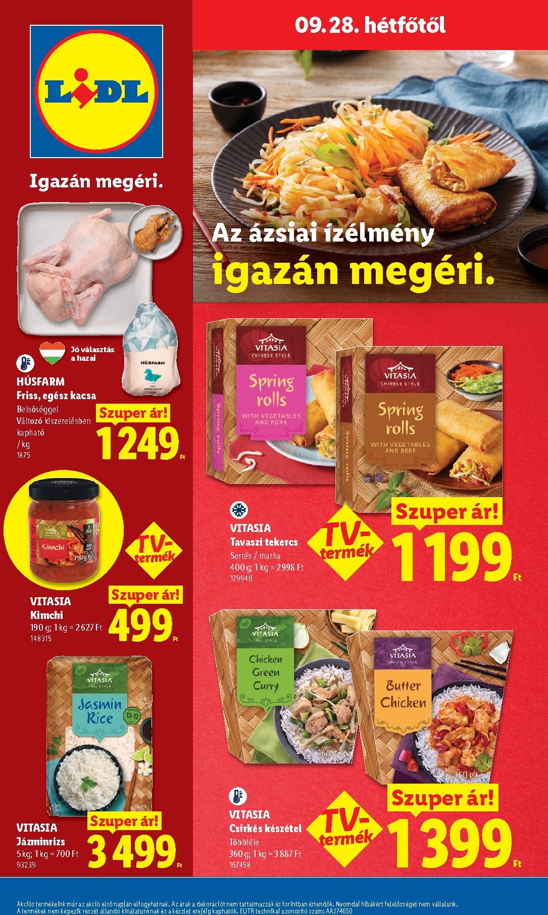 lidl - Lidl hirdetmény a következő hétre csütörtöktől 2026.09.24.-tól szerdától 2026.09.30.-ig - page: 60