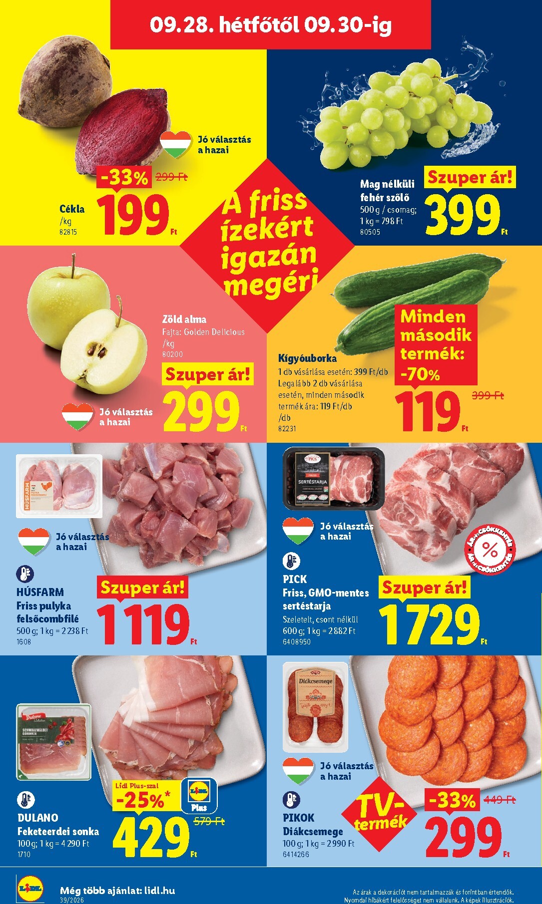 lidl - Lidl hirdetmény a következő hétre csütörtöktől 2026.09.24.-tól szerdától 2026.09.30.-ig - page: 50