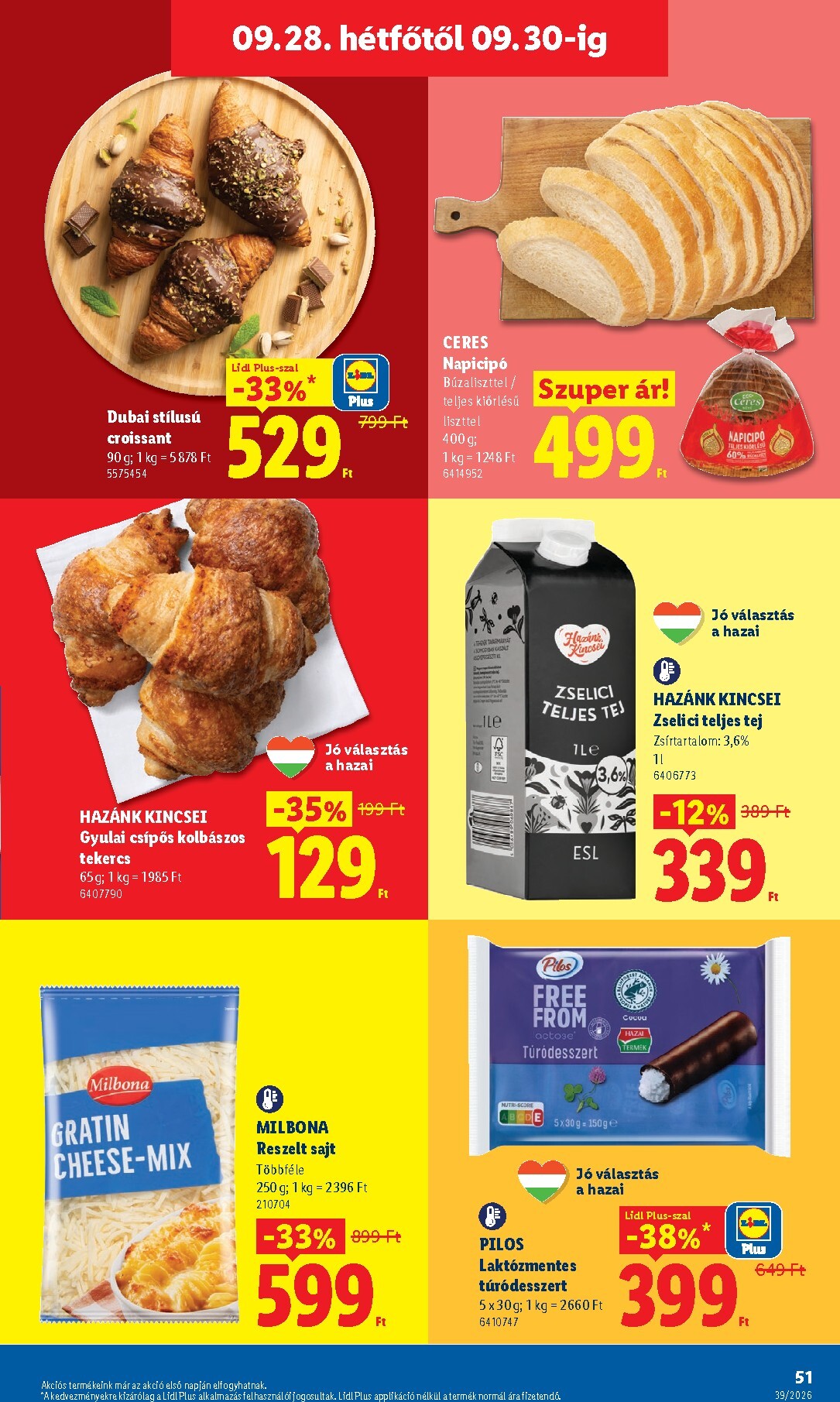 lidl - Aktuális Lidl szórólap érvényes csütörtöktől 2026.09.24.-től szerdától 2026.09.30.-ig - page: 51