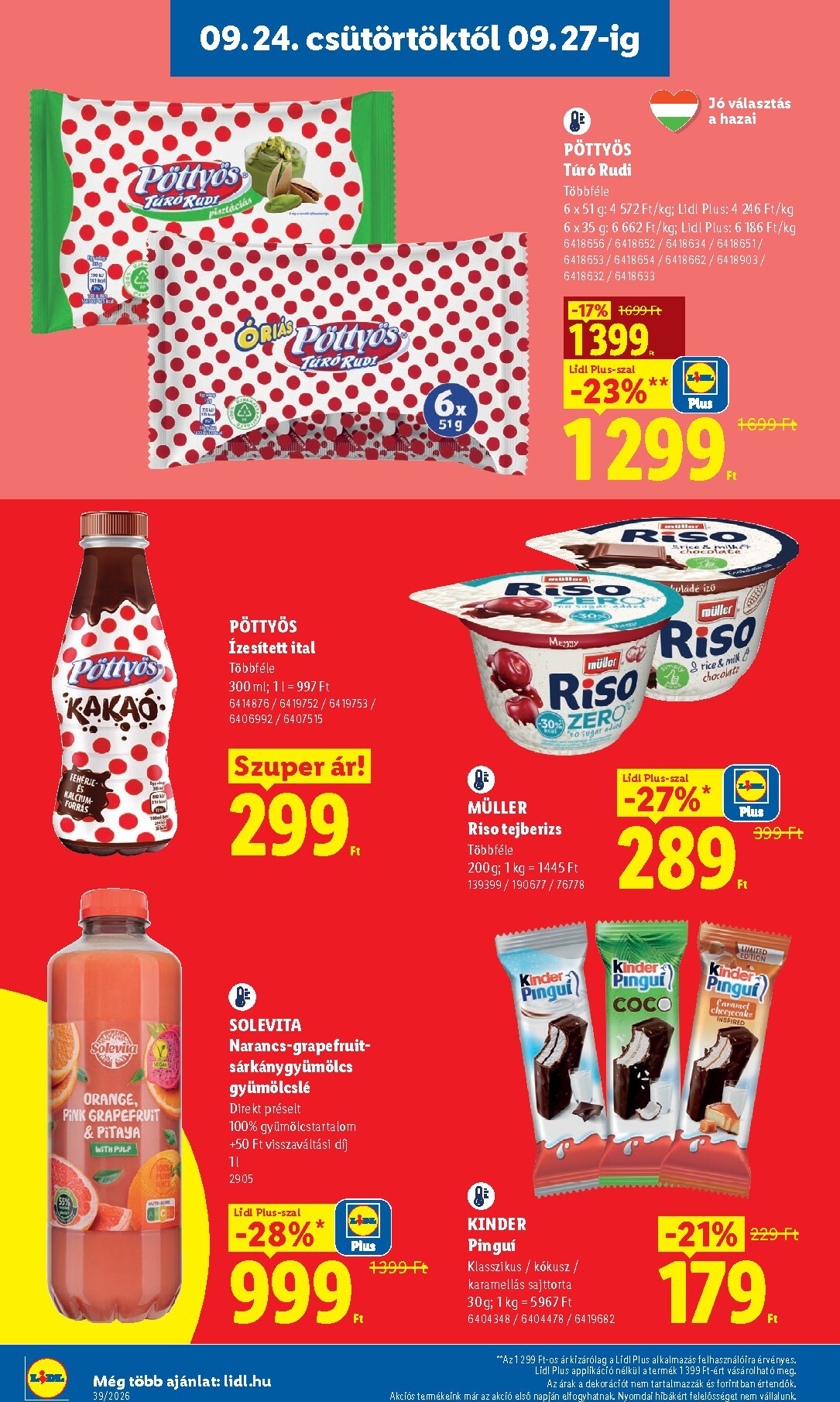 lidl - Aktuális Lidl szórólap érvényes csütörtöktől 2026.09.24.-től szerdától 2026.09.30.-ig - page: 8