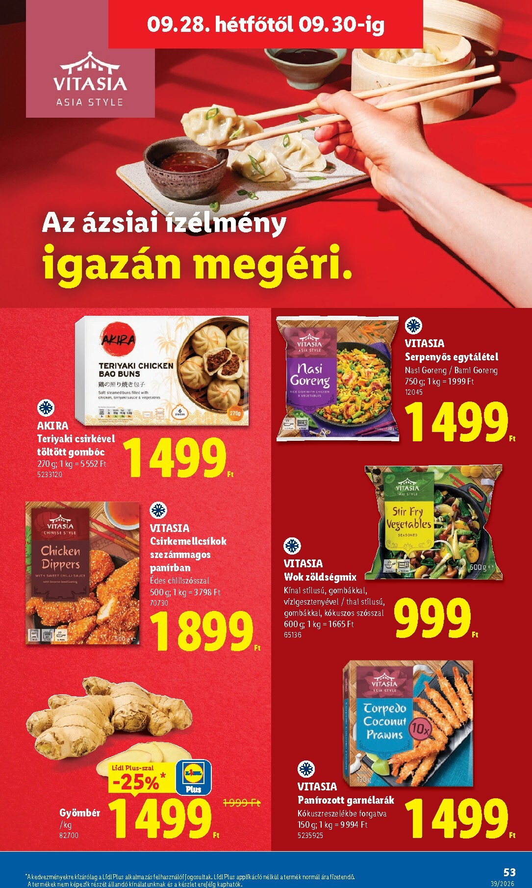 lidl - Aktuális Lidl szórólap érvényes csütörtöktől 2026.09.24.-től szerdától 2026.09.30.-ig - page: 53