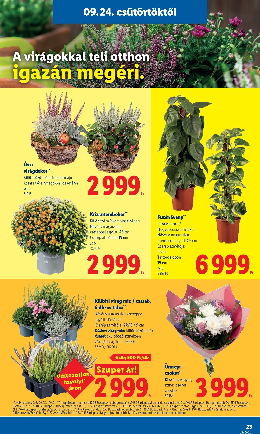 lidl - Aktuális Lidl szórólap érvényes csütörtöktől 2026.09.24.-től szerdától 2026.09.30.-ig - page: 23