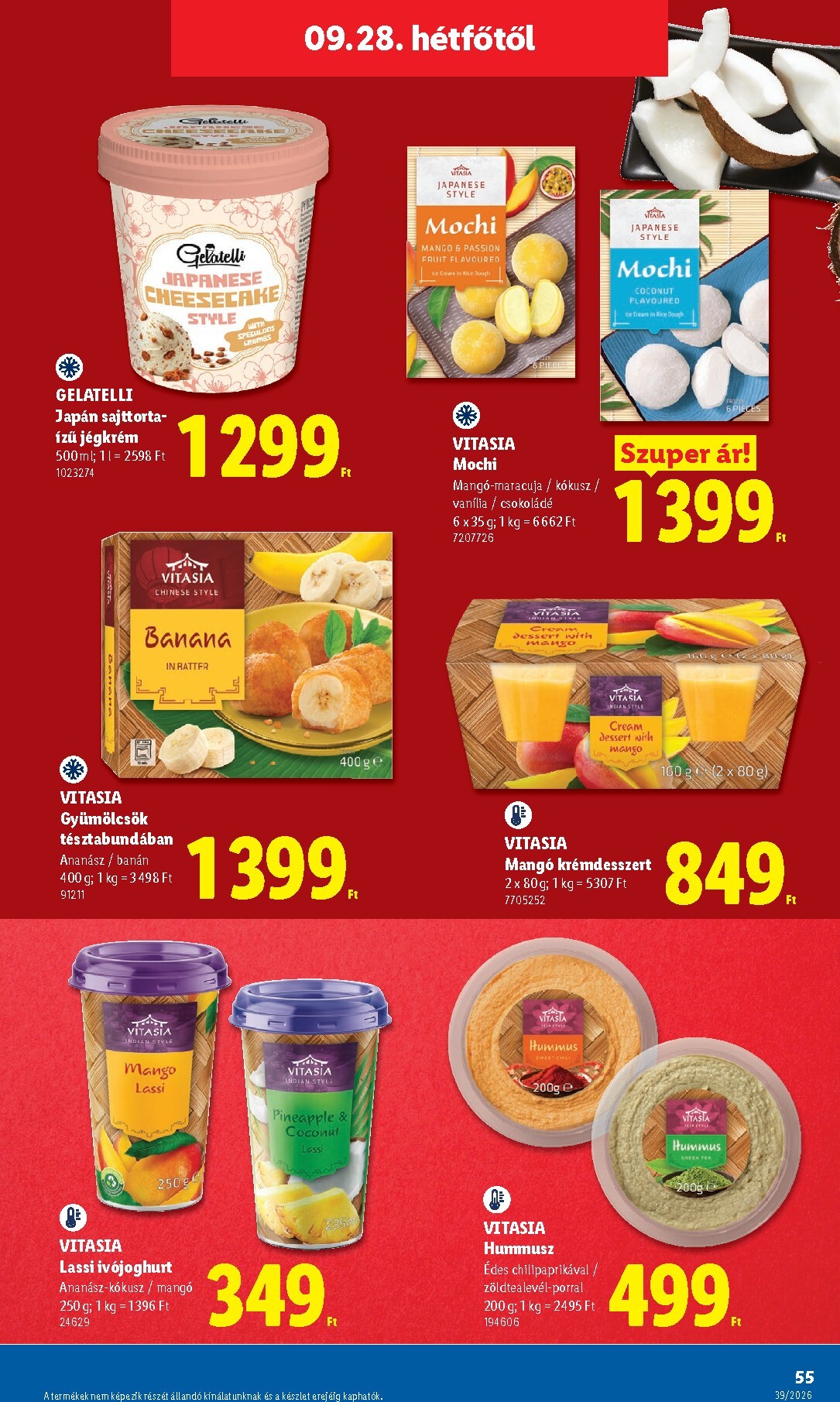 lidl - Aktuális Lidl szórólap érvényes csütörtöktől 2026.09.24.-től szerdától 2026.09.30.-ig - page: 55