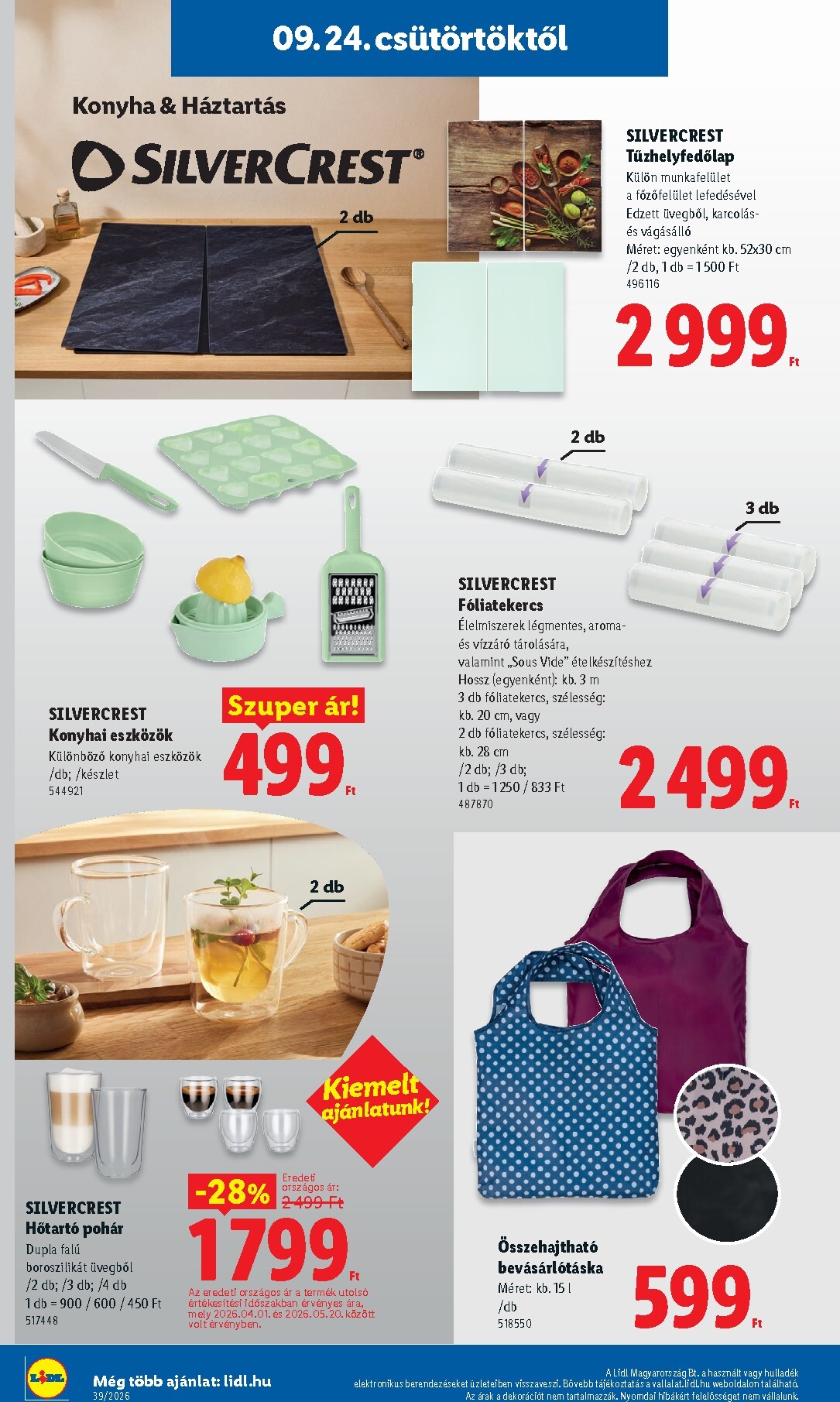 lidl - Aktuális Lidl szórólap érvényes csütörtöktől 2026.09.24.-től szerdától 2026.09.30.-ig - page: 28