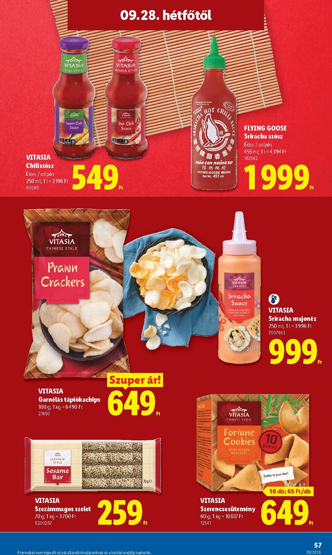 lidl - Aktuális Lidl szórólap érvényes csütörtöktől 2026.09.24.-től szerdától 2026.09.30.-ig - page: 57