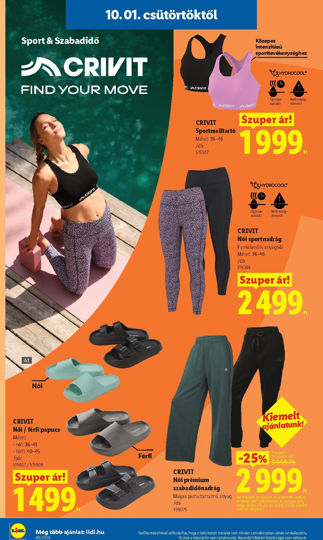 lidl - Lidl hirdetmény a következő hétre csütörtöktől 2026.10.01.-tól szerdától 2026.10.07.-ig - page: 48