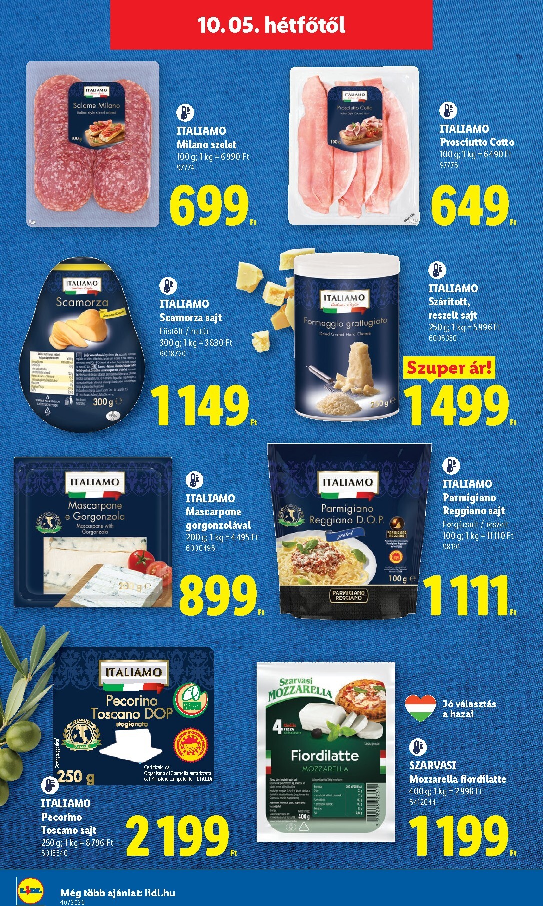 lidl - Lidl hirdetmény a következő hétre csütörtöktől 2026.10.01.-tól szerdától 2026.10.07.-ig - page: 74