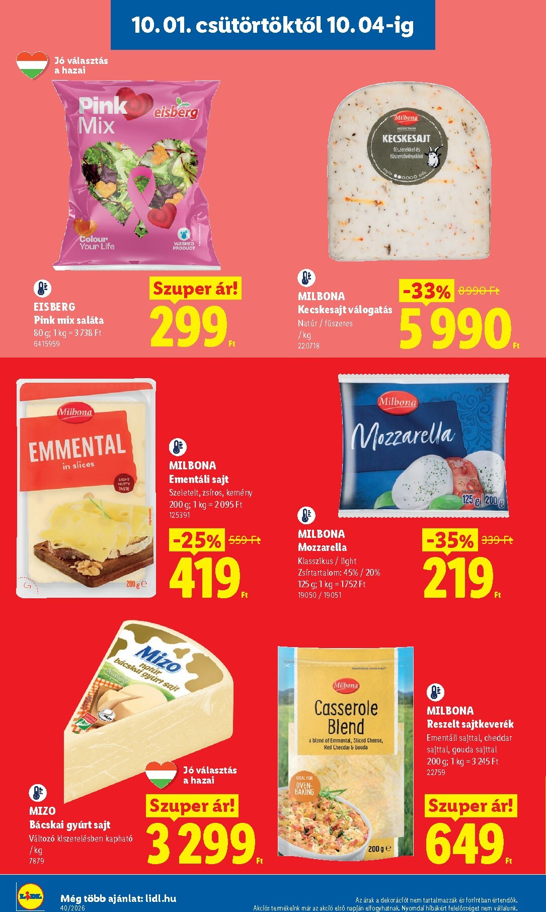 lidl - Lidl hirdetmény a következő hétre csütörtöktől 2026.10.01.-tól szerdától 2026.10.07.-ig - page: 8
