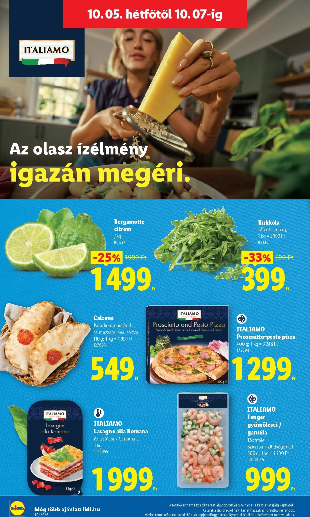 lidl - Lidl hirdetmény a következő hétre csütörtöktől 2026.10.01.-tól szerdától 2026.10.07.-ig - page: 72