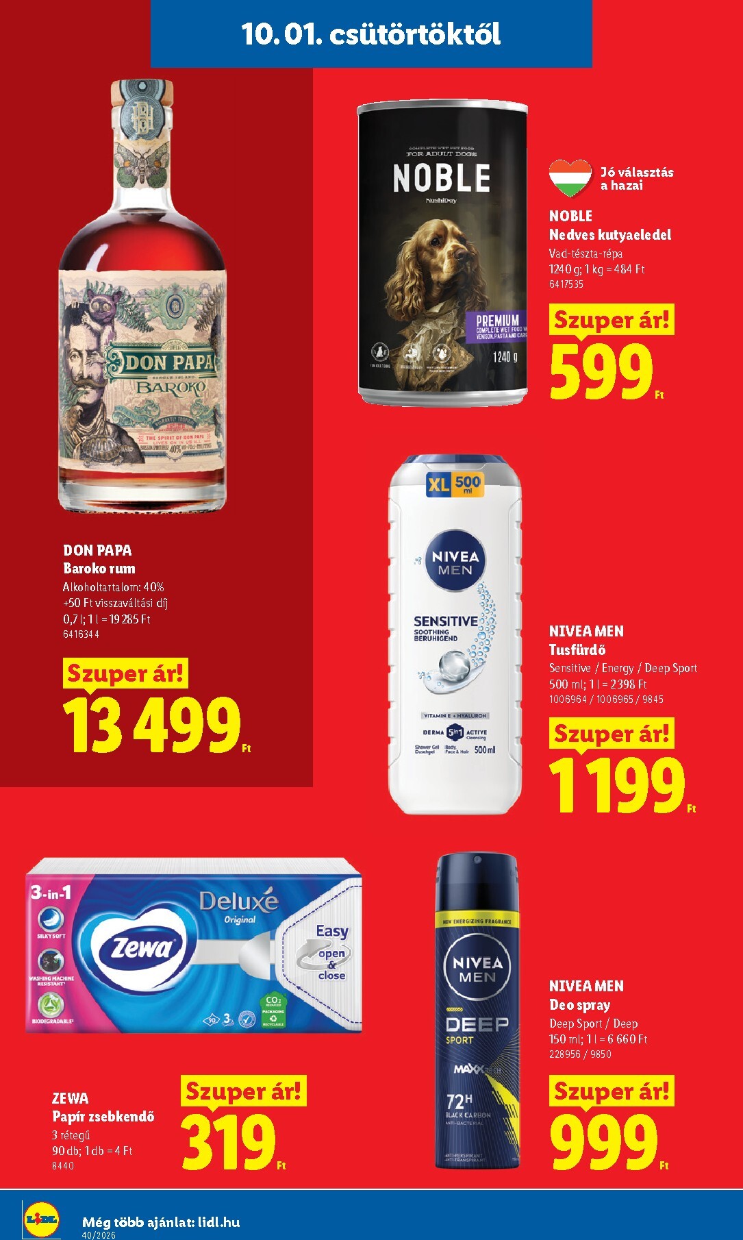lidl - Lidl hirdetmény a következő hétre csütörtöktől 2026.10.01.-tól szerdától 2026.10.07.-ig - page: 20