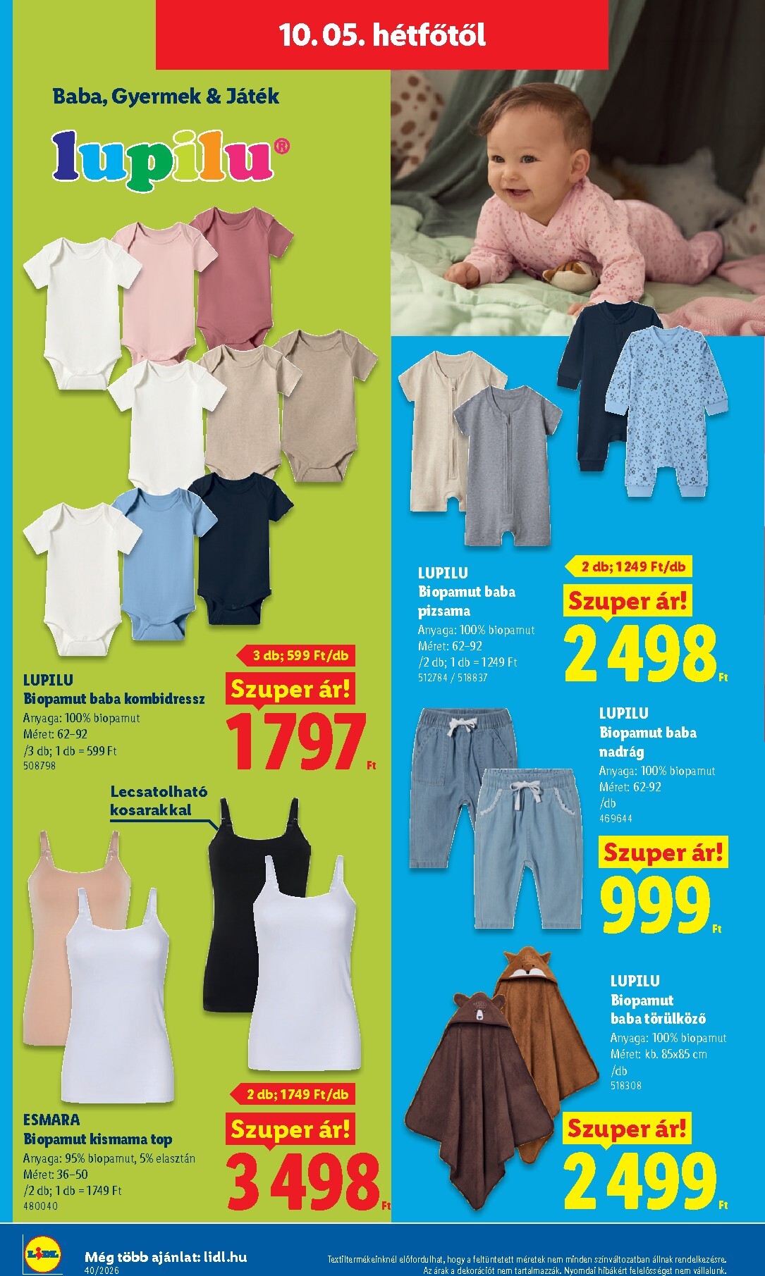 lidl - Lidl hirdetmény a következő hétre csütörtöktől 2026.10.01.-tól szerdától 2026.10.07.-ig - page: 66