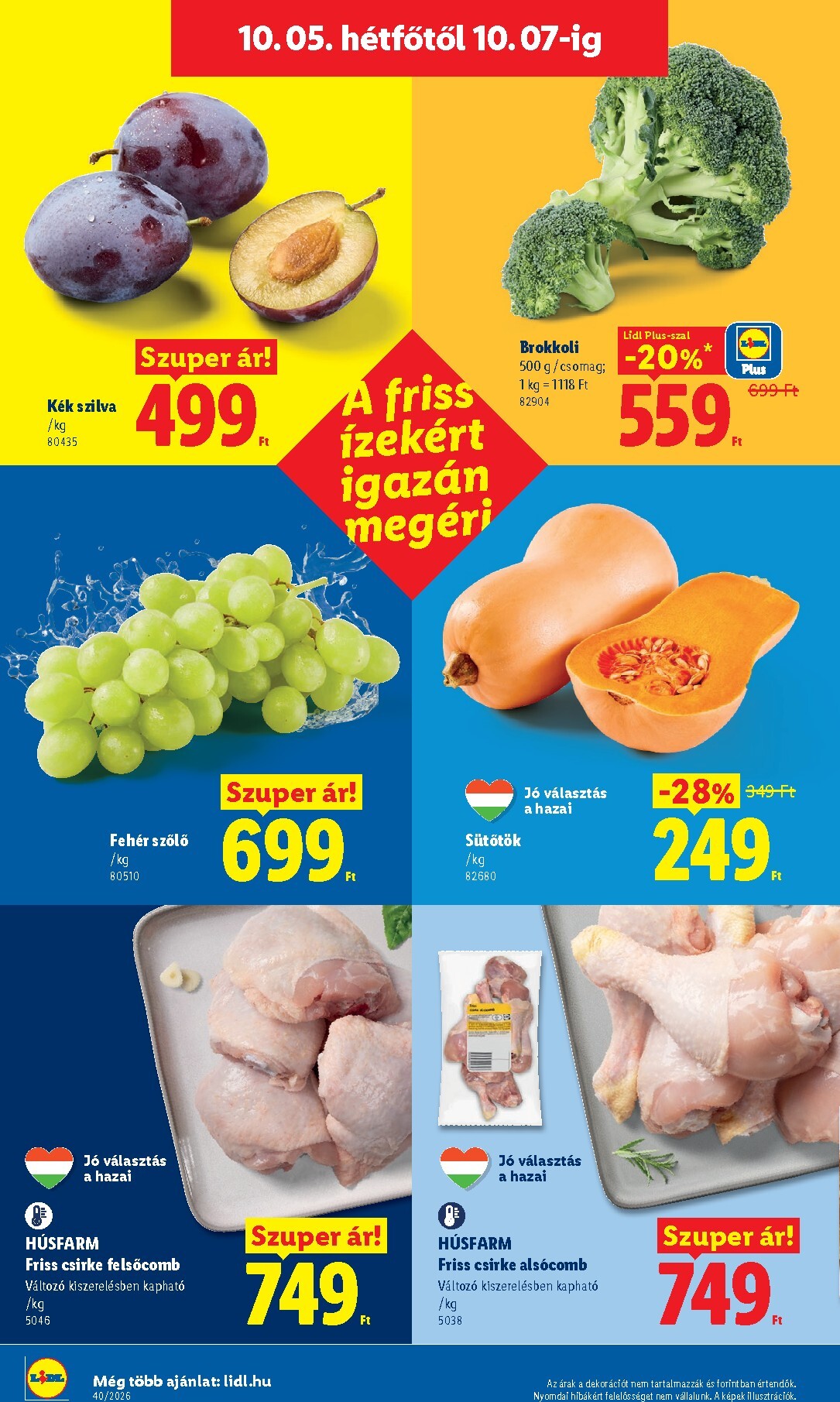 lidl - Lidl hirdetmény a következő hétre csütörtöktől 2026.10.01.-tól szerdától 2026.10.07.-ig - page: 68