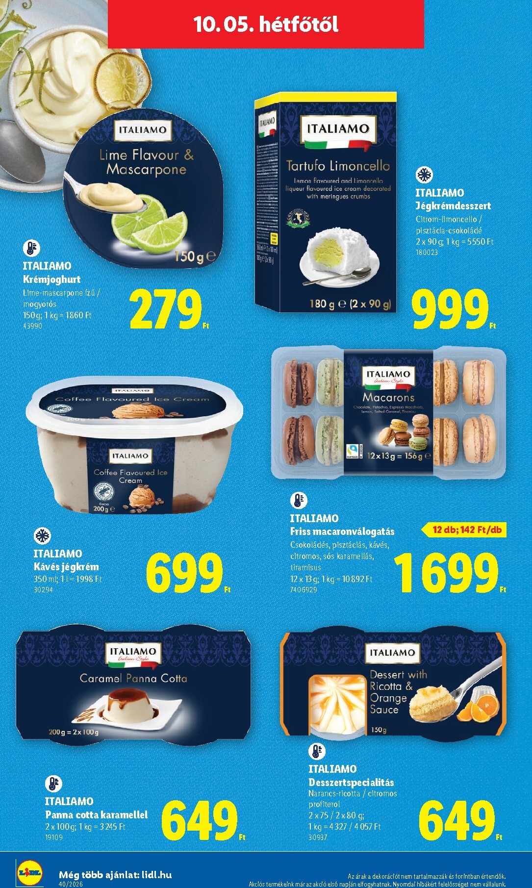 lidl - Lidl hirdetmény a következő hétre csütörtöktől 2026.10.01.-tól szerdától 2026.10.07.-ig - page: 76