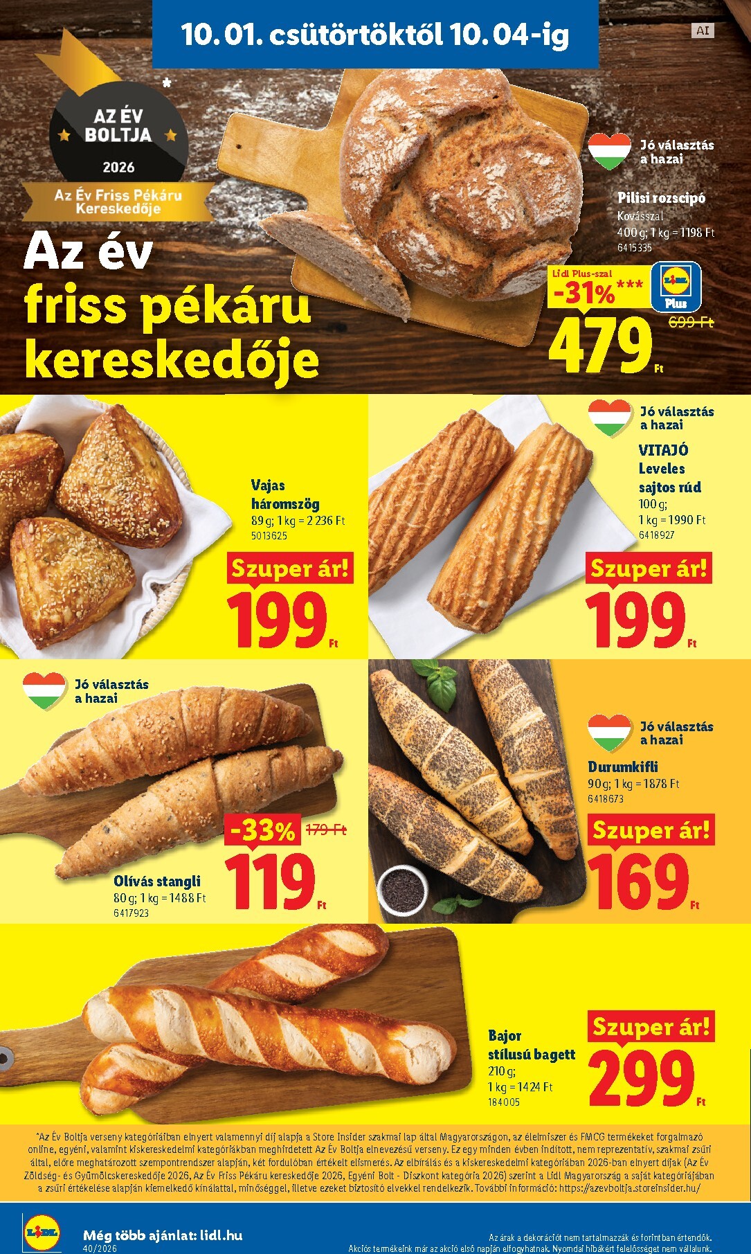 lidl - Lidl hirdetmény a következő hétre csütörtöktől 2026.10.01.-tól szerdától 2026.10.07.-ig - page: 2