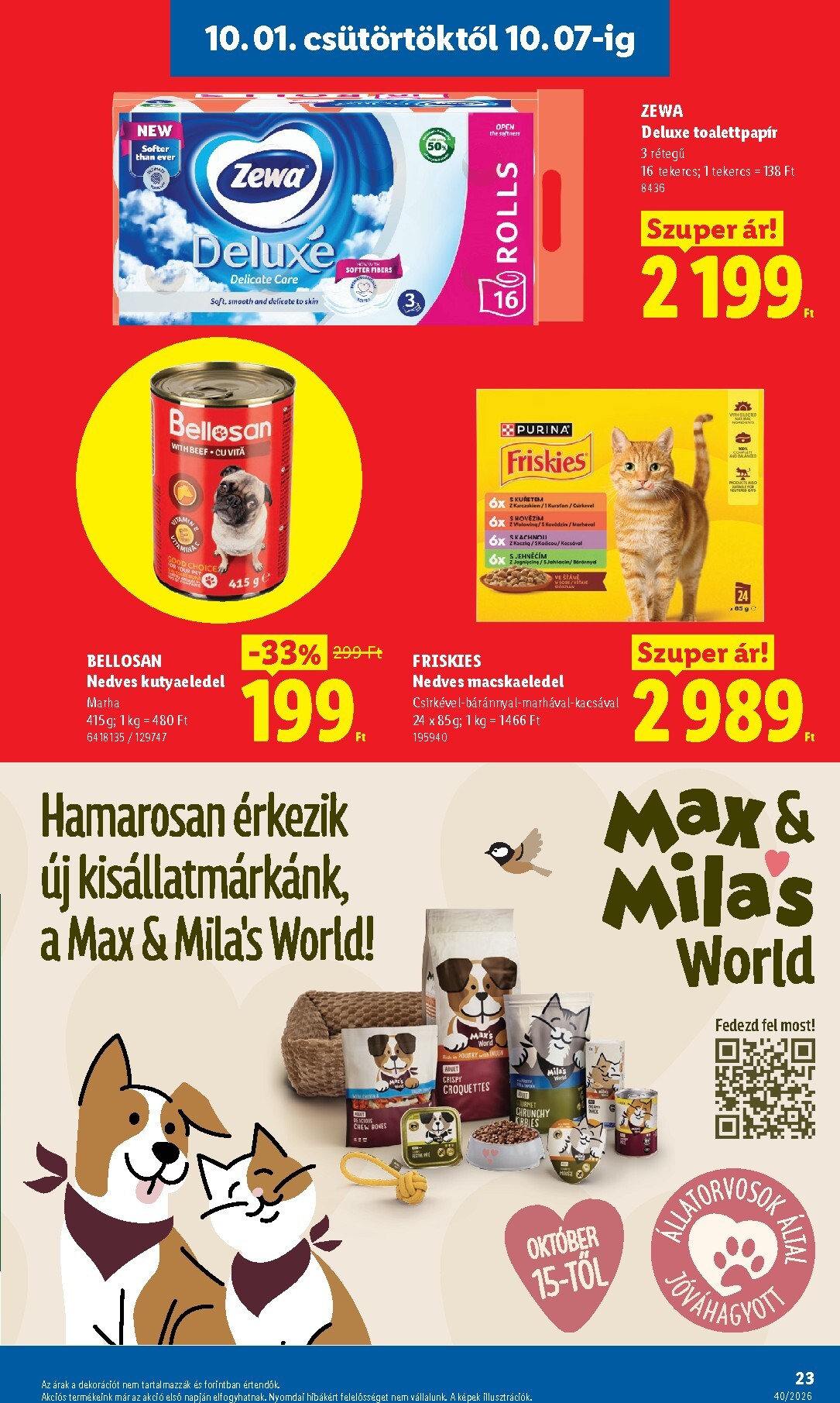 lidl - Lidl hirdetmény a következő hétre csütörtöktől 2026.10.01.-tól szerdától 2026.10.07.-ig - page: 23