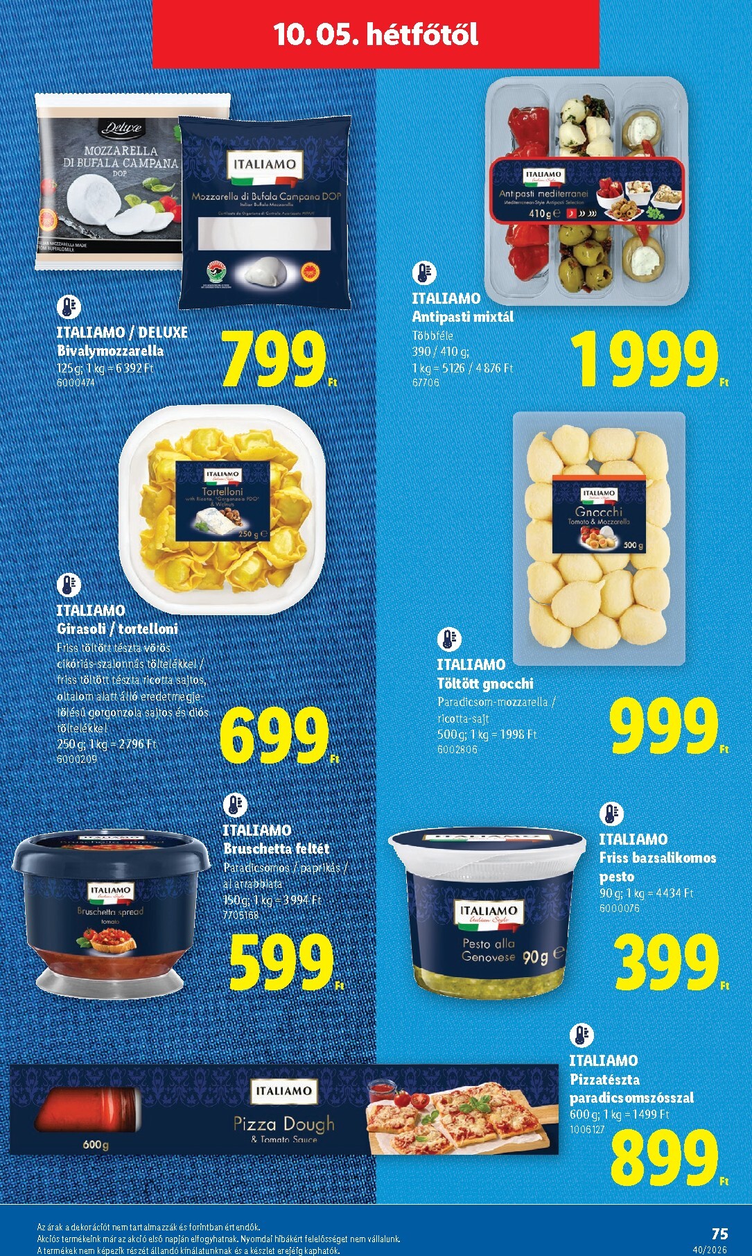 lidl - Lidl hirdetmény a következő hétre csütörtöktől 2026.10.01.-tól szerdától 2026.10.07.-ig - page: 75