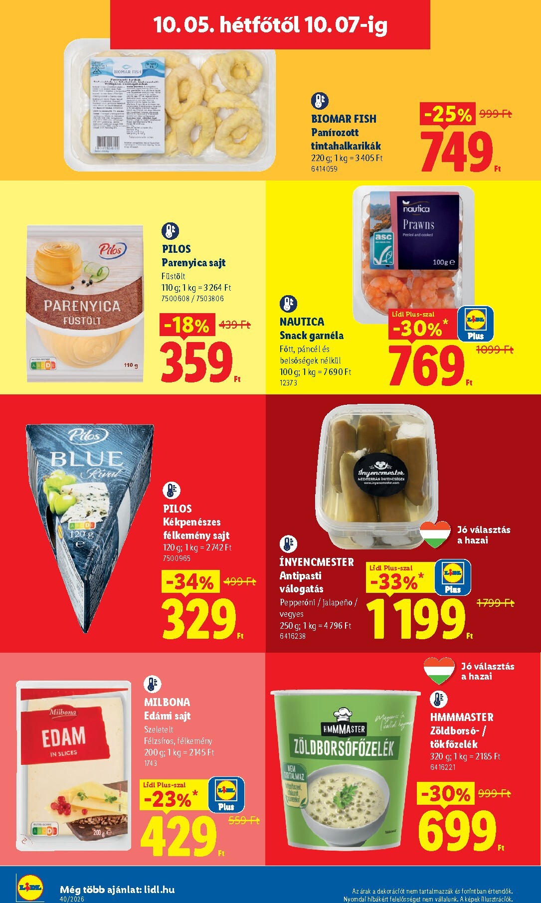 lidl - Lidl hirdetmény a következő hétre csütörtöktől 2026.10.01.-tól szerdától 2026.10.07.-ig - page: 70