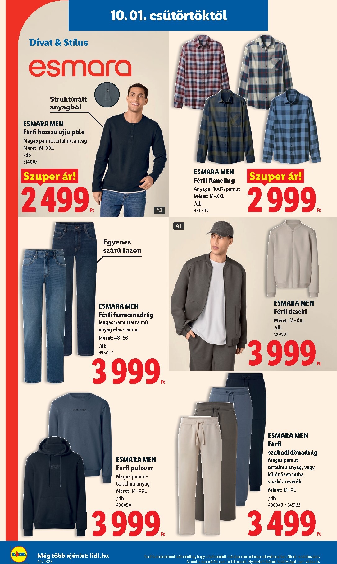 lidl - Lidl - Nonfood kínálatunk hirdetmény a következő hétre csütörtöktől 2026.10.01.-tól szerdától 2026.10.07.-ig - page: 8