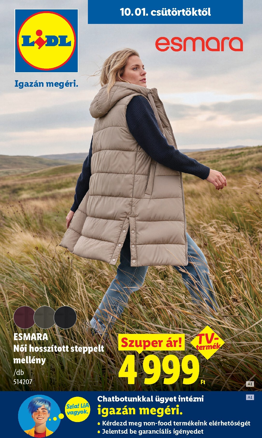 lidl - Lidl - Nonfood kínálatunk hirdetmény a következő hétre csütörtöktől 2026.10.01.-tól szerdától 2026.10.07.-ig