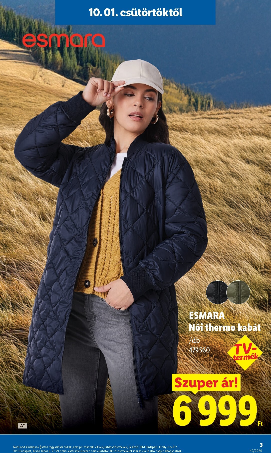 lidl - Lidl - Nonfood kínálatunk hirdetmény a következő hétre csütörtöktől 2026.10.01.-tól szerdától 2026.10.07.-ig - page: 3