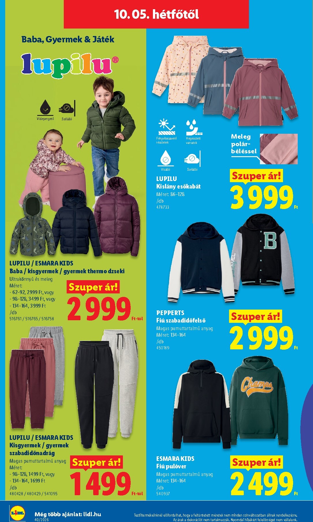 lidl - Lidl - Nonfood kínálatunk hirdetmény a következő hétre csütörtöktől 2026.10.01.-tól szerdától 2026.10.07.-ig - page: 28
