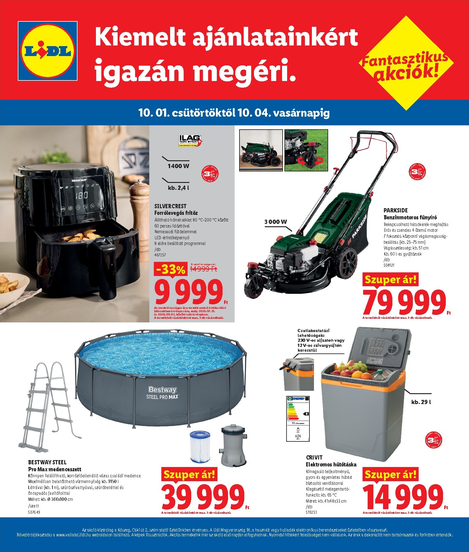 lidl - Lidl - Köszeg hirdetmény a következő hétre csütörtöktől 2026.10.01.-tól vasárnaptól 2026.10.04.-ig - page: 2