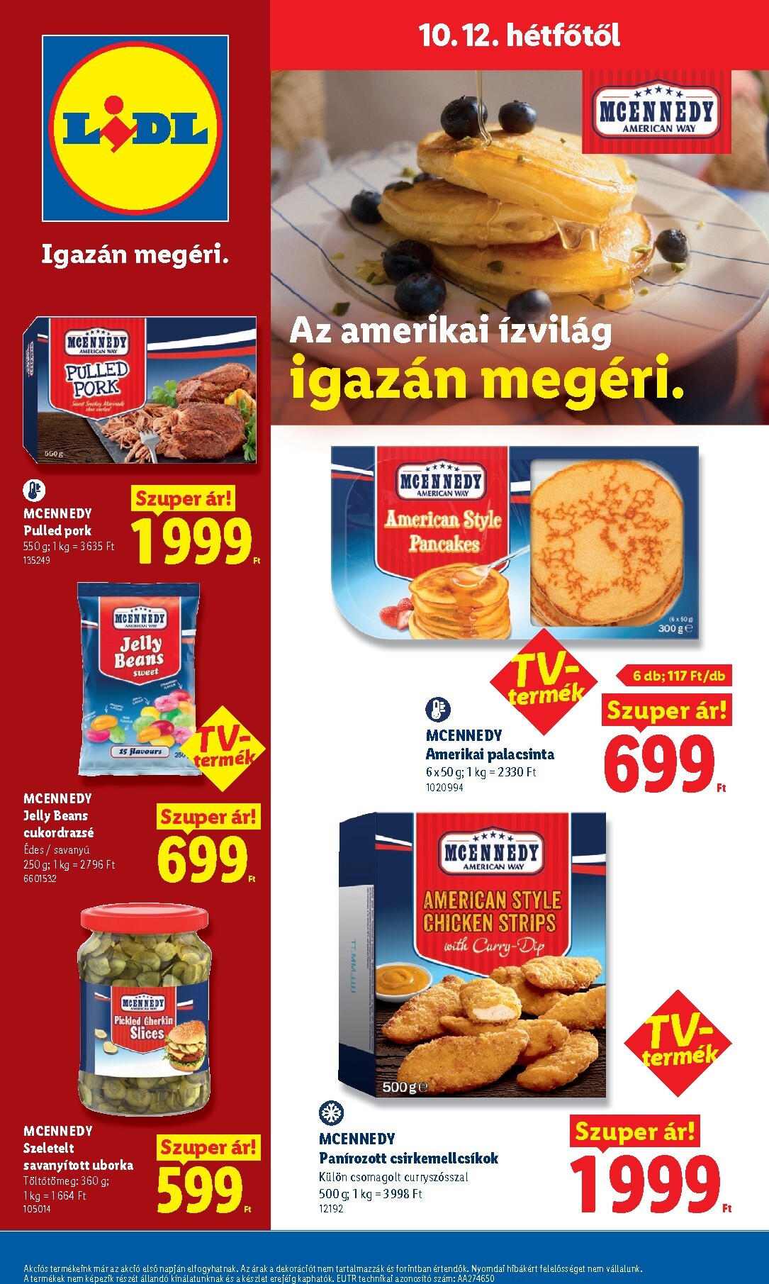 lidl - Lidl hirdetmény a következő hétre csütörtöktől 2026.10.08.-tól szerdától 2026.10.14.-ig - page: 78