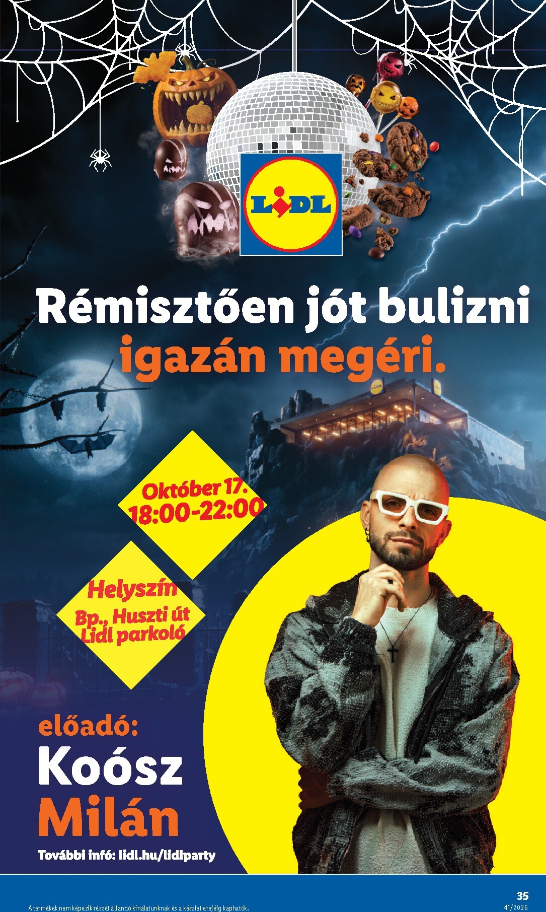 lidl - Lidl hirdetmény a következő hétre csütörtöktől 2026.10.08.-tól szerdától 2026.10.14.-ig - page: 35