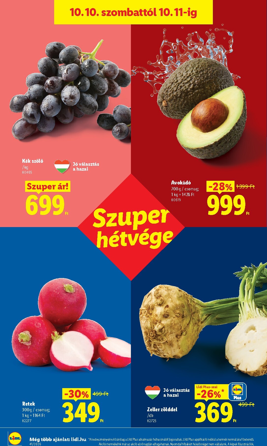 lidl - Lidl hirdetmény a következő hétre csütörtöktől 2026.10.08.-tól szerdától 2026.10.14.-ig - page: 54