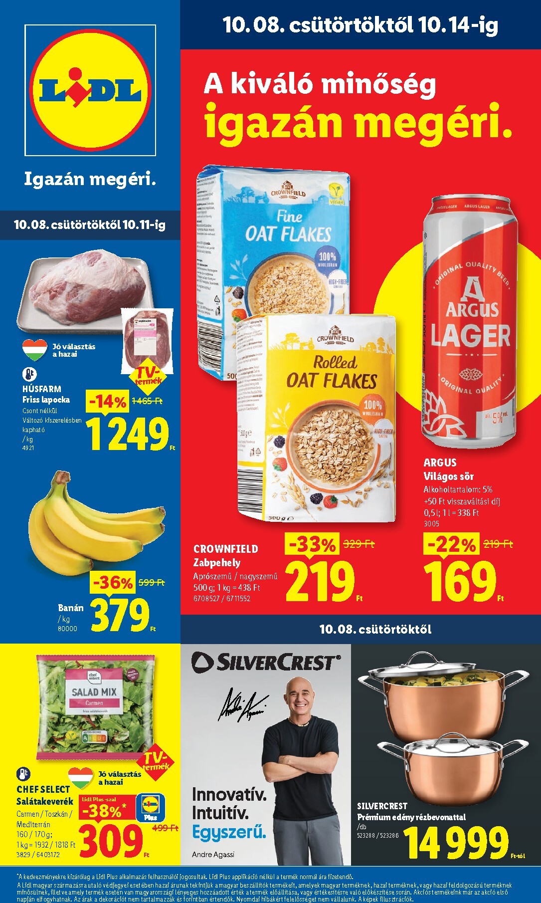 lidl - Lidl hirdetmény a következő hétre csütörtöktől 2026.10.08.-tól szerdától 2026.10.14.-ig