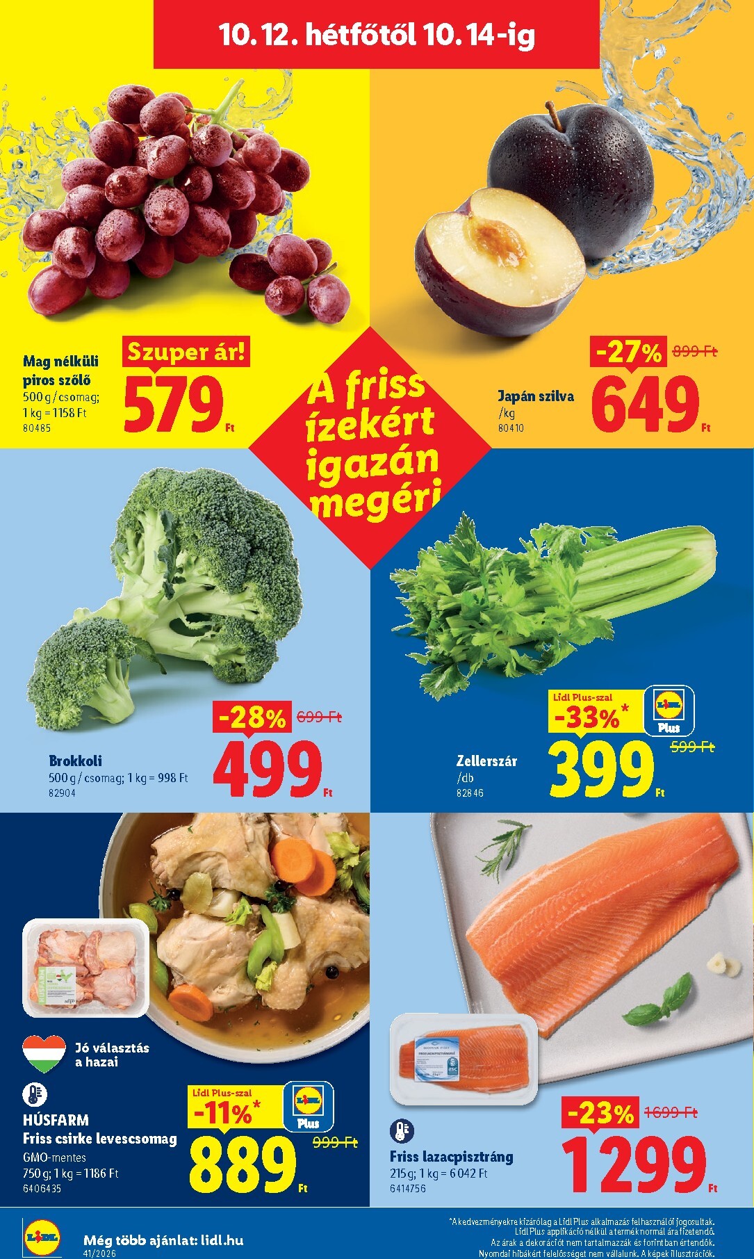 lidl - Lidl hirdetmény a következő hétre csütörtöktől 2026.10.08.-tól szerdától 2026.10.14.-ig - page: 66