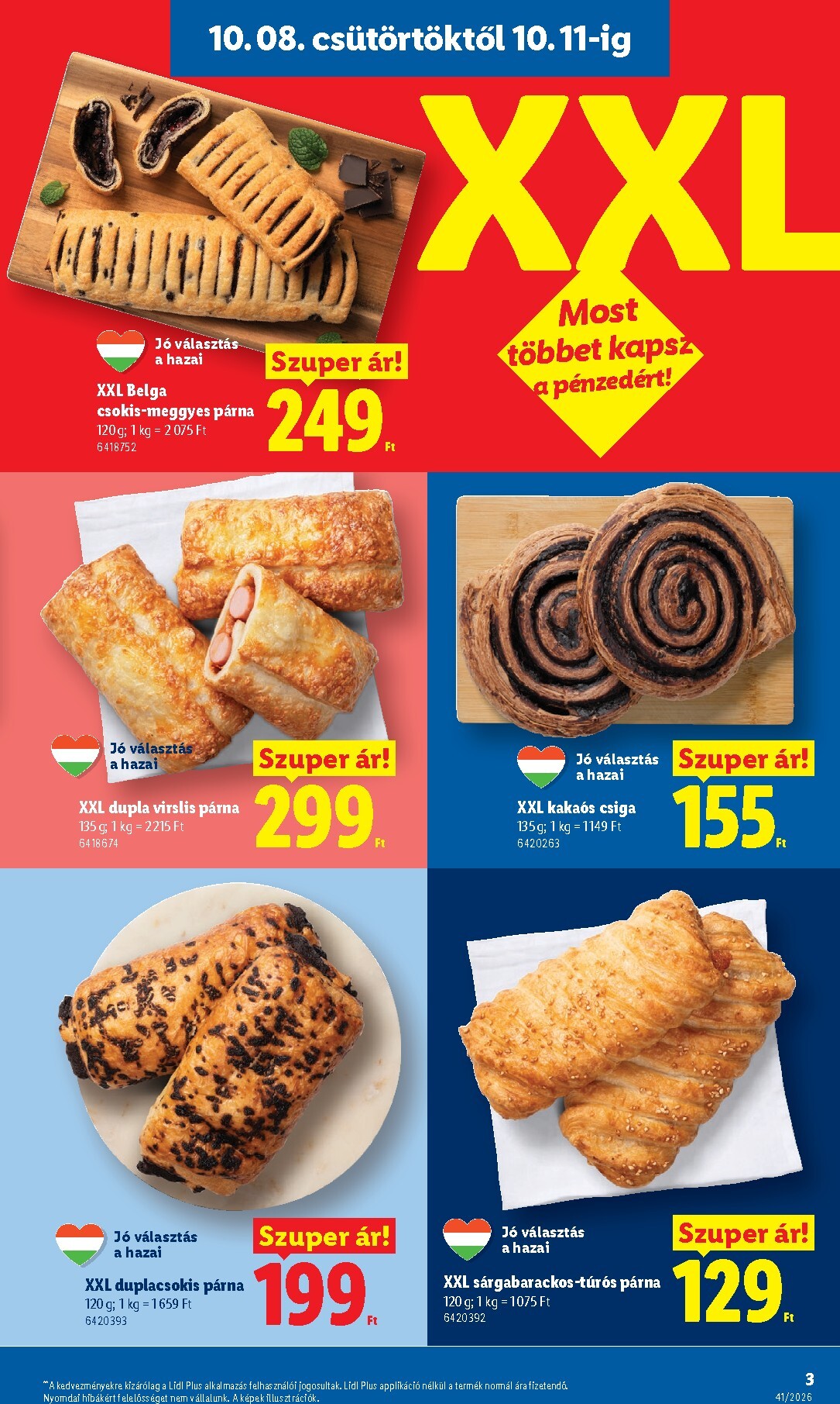 lidl - Lidl hirdetmény a következő hétre csütörtöktől 2026.10.08.-tól szerdától 2026.10.14.-ig - page: 3