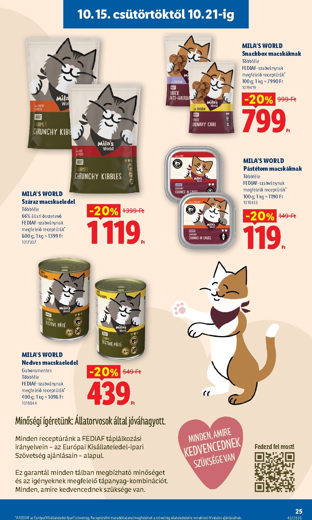 lidl - Lidl hirdetmény a következő hétre csütörtöktől 2026.10.15.-tól szerdától 2026.10.21.-ig - page: 25