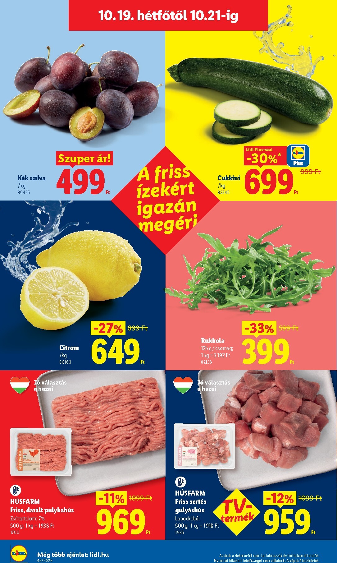lidl - Lidl hirdetmény a következő hétre csütörtöktől 2026.10.15.-tól szerdától 2026.10.21.-ig - page: 58